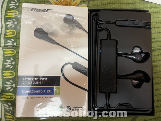 Bose earphone Quietcomfort20
